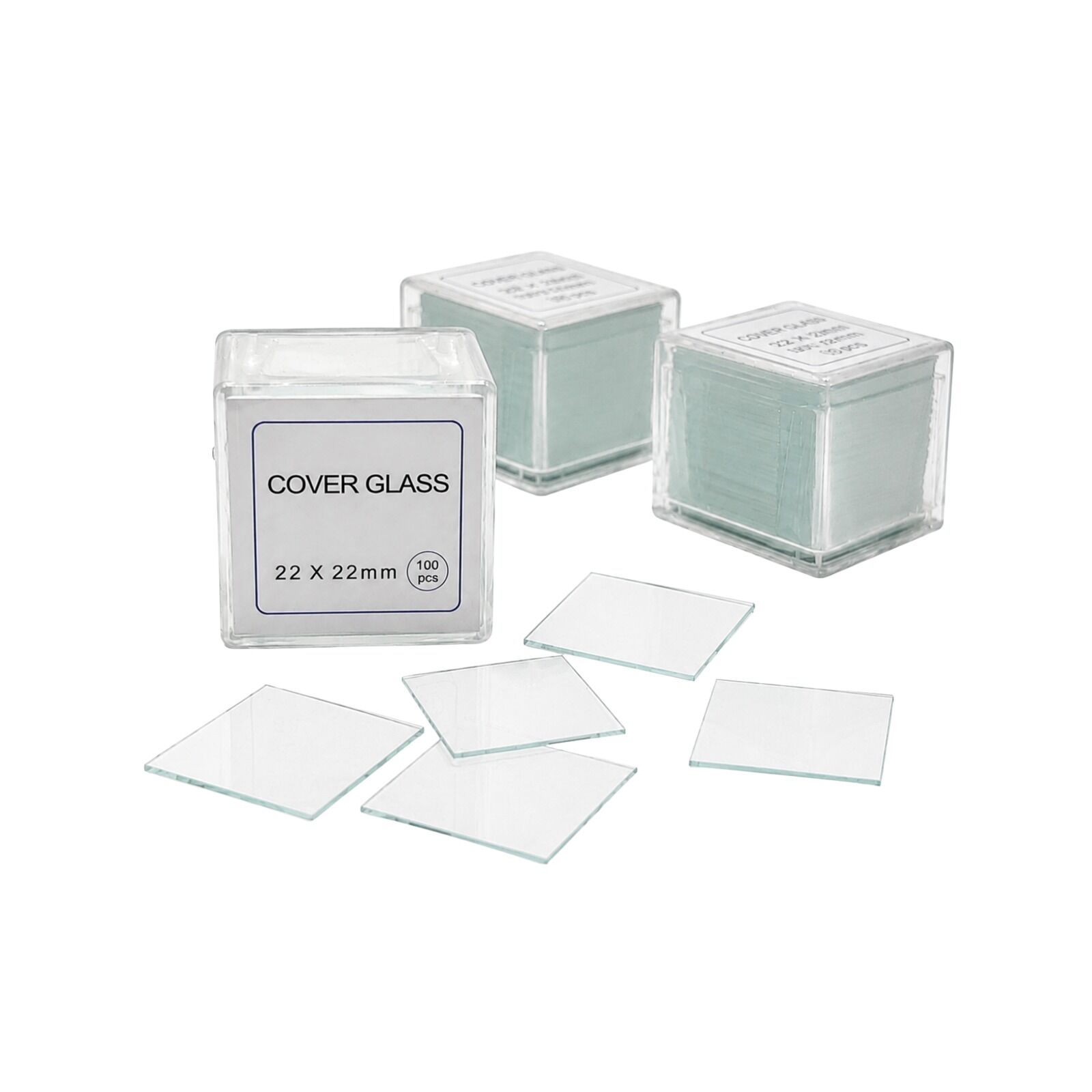 Lamel 22x22 Mikroskop Slayt Camı 100 Adet