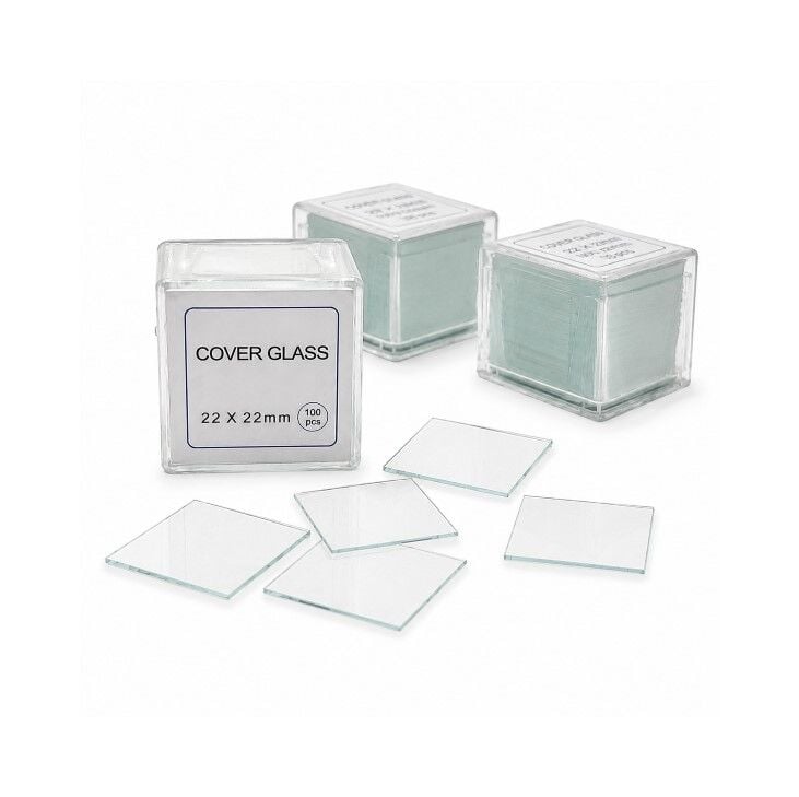 Lamel 22x22 Mikroskop Slayt Camı 100 Adet