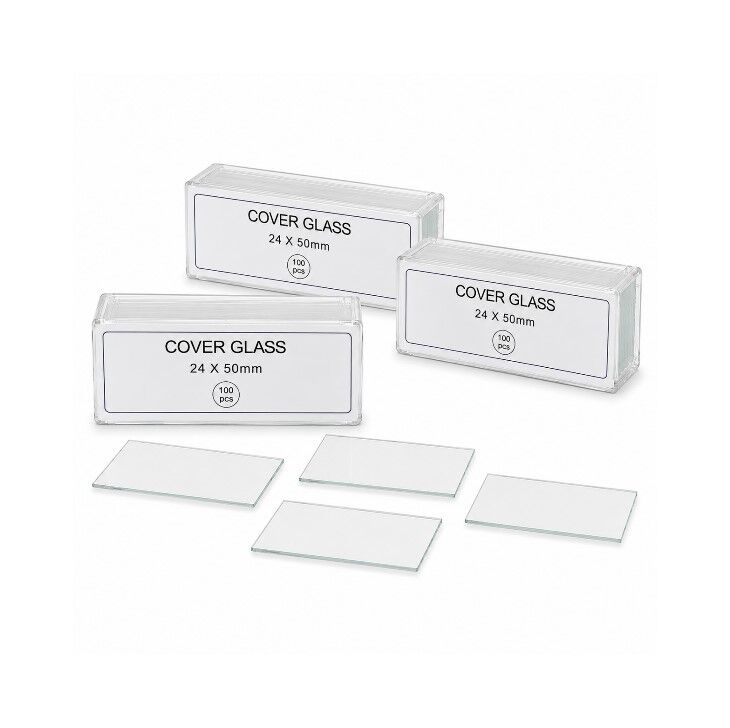 24x50 Lamel - 100 Adet Mikroskop Slayt Camı
