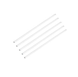 Cam Baget 6x250 mm Karıştırma Çubuğu – Isıya Dayanıklı Laboratuvar Cam Çubuk