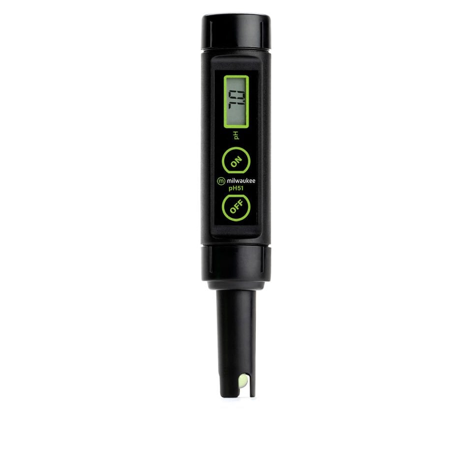 Milwaukee PH51 Değiştirilebilir Problu Cep Tipi pH Metre