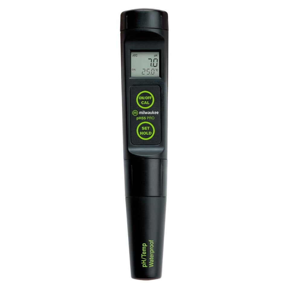 Milwaukee PH55 Değiştirilebilir Problu Su Geçirmez Cep Tipi pH Metre 2.0 - 16.0 pH
