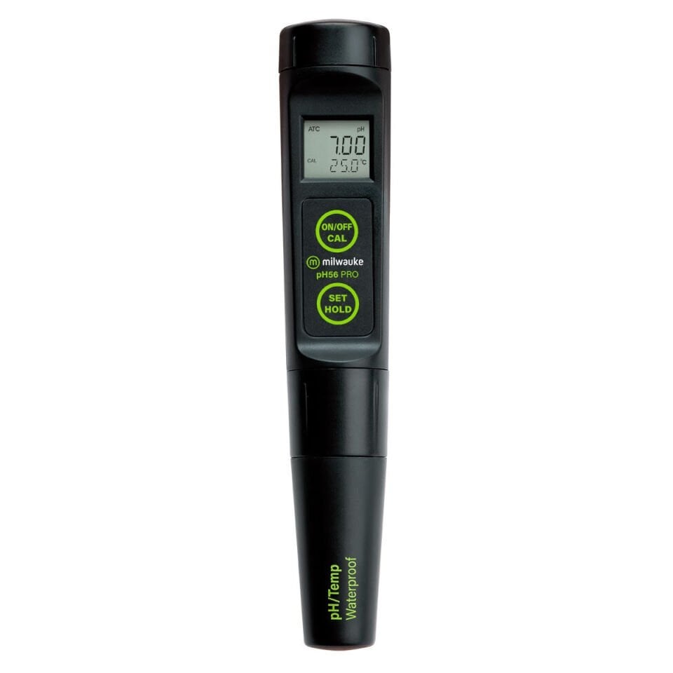 Milwaukee PH56 Değiştirilebilir Problu Su Geçirmez Cep Tipi pH Metre 2.0 - 16.0 pH
