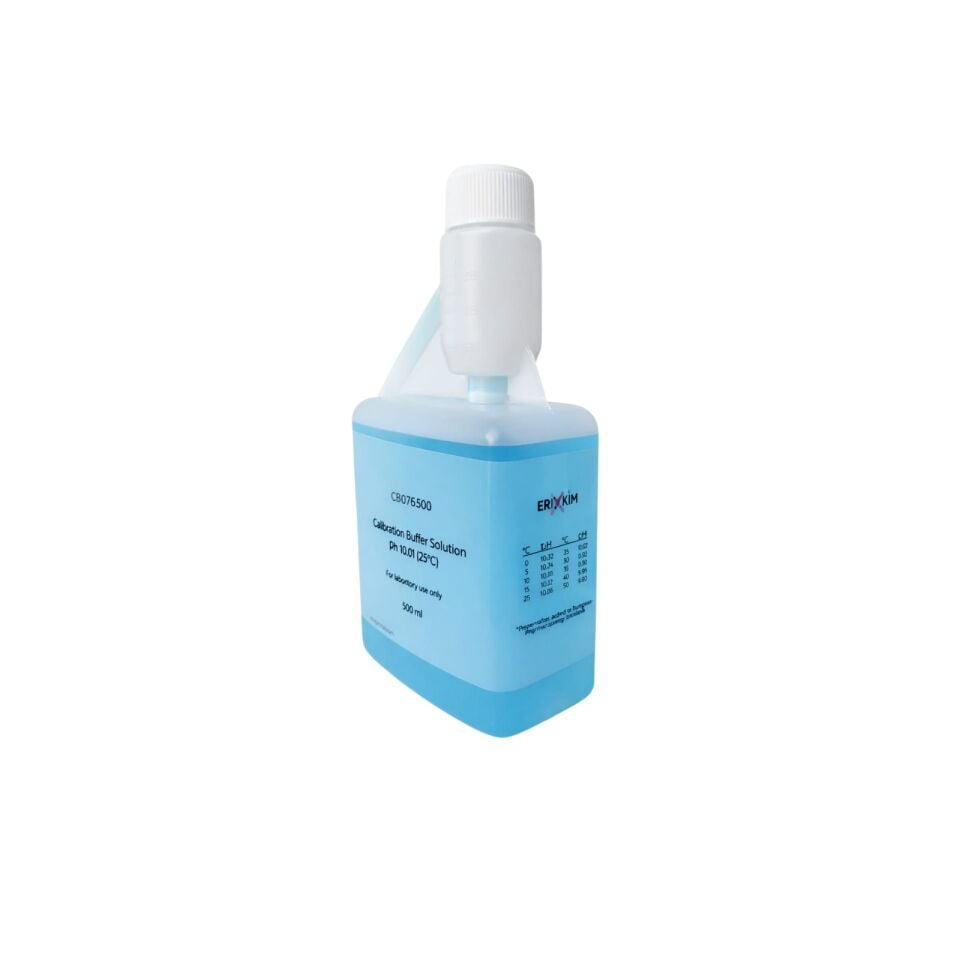 Ph Metre Kalibrasyon Çözeltisi pH 10.01 500 ml – Standart Buffer Solution