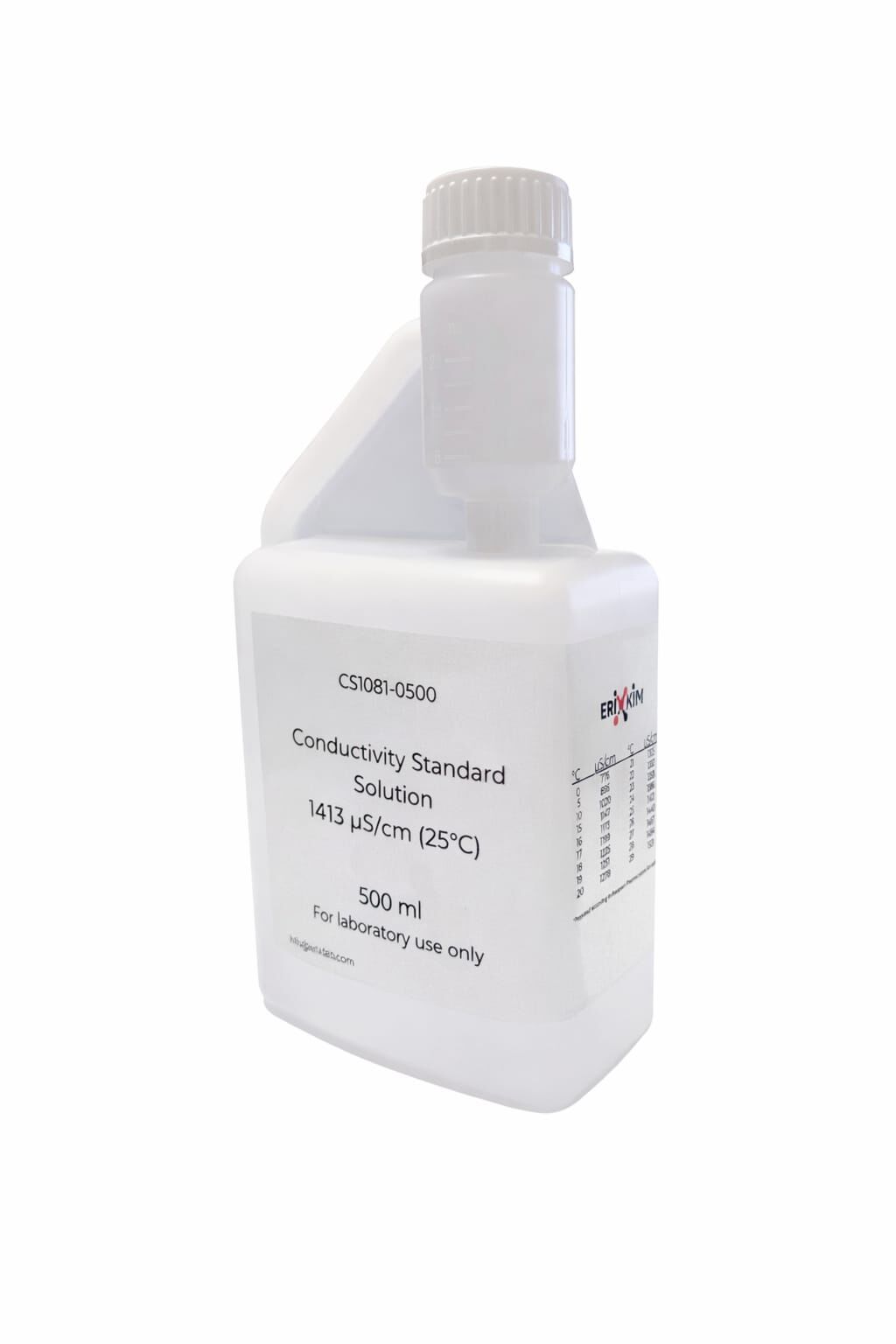 İletkenlik Sıvısı 1413 µS 500 ml - EC Metre Kalibrasyon Çözeltisi