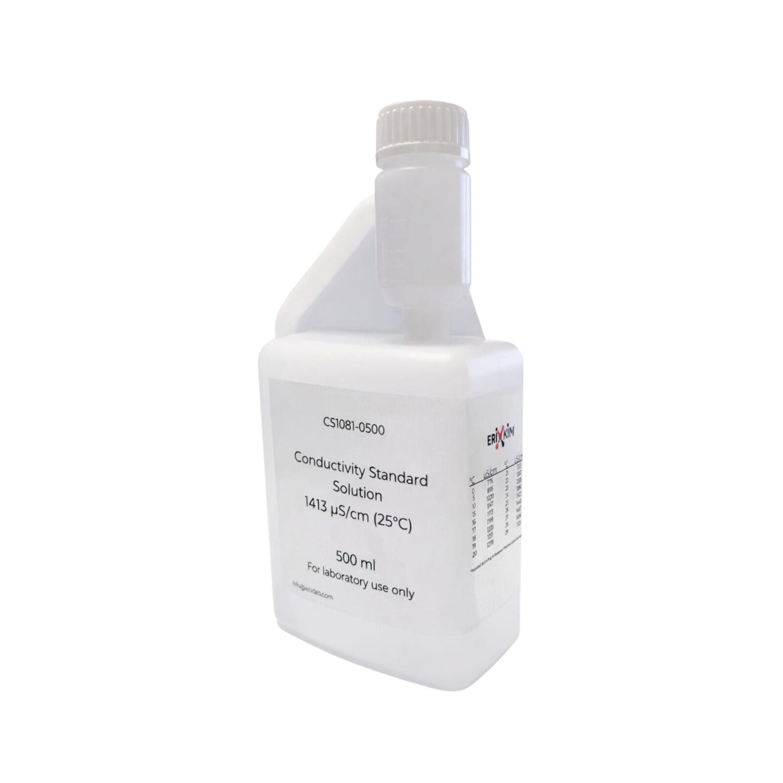 İletkenlik Sıvısı 1413 µS 500 ml - EC Metre Kalibrasyon Çözeltisi