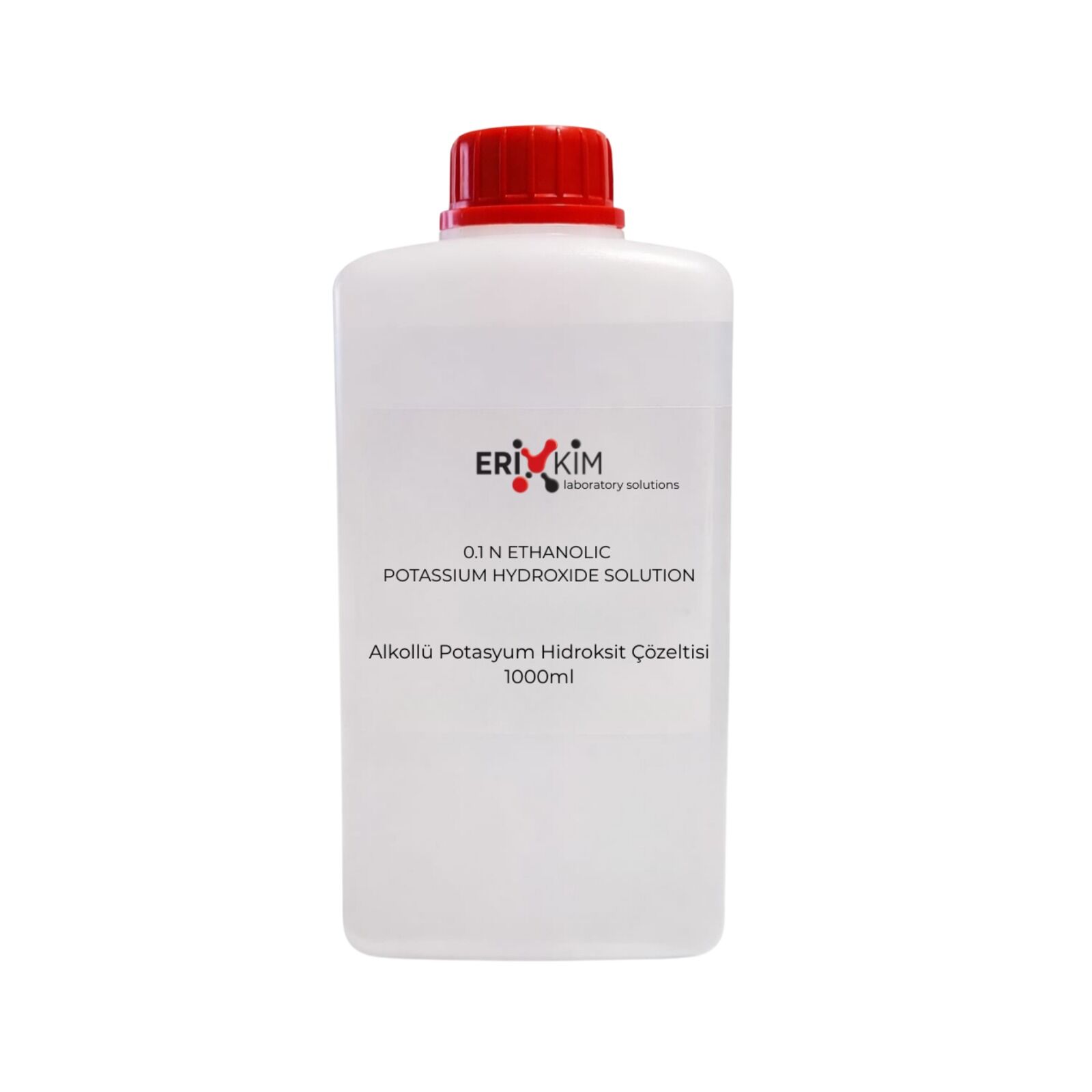 Alkollü Potasyum Hidroksit Çözeltisi 0.1N (KOH) 1 Lt – Alcoholic Potassium Hydroxide Solution 0.1N