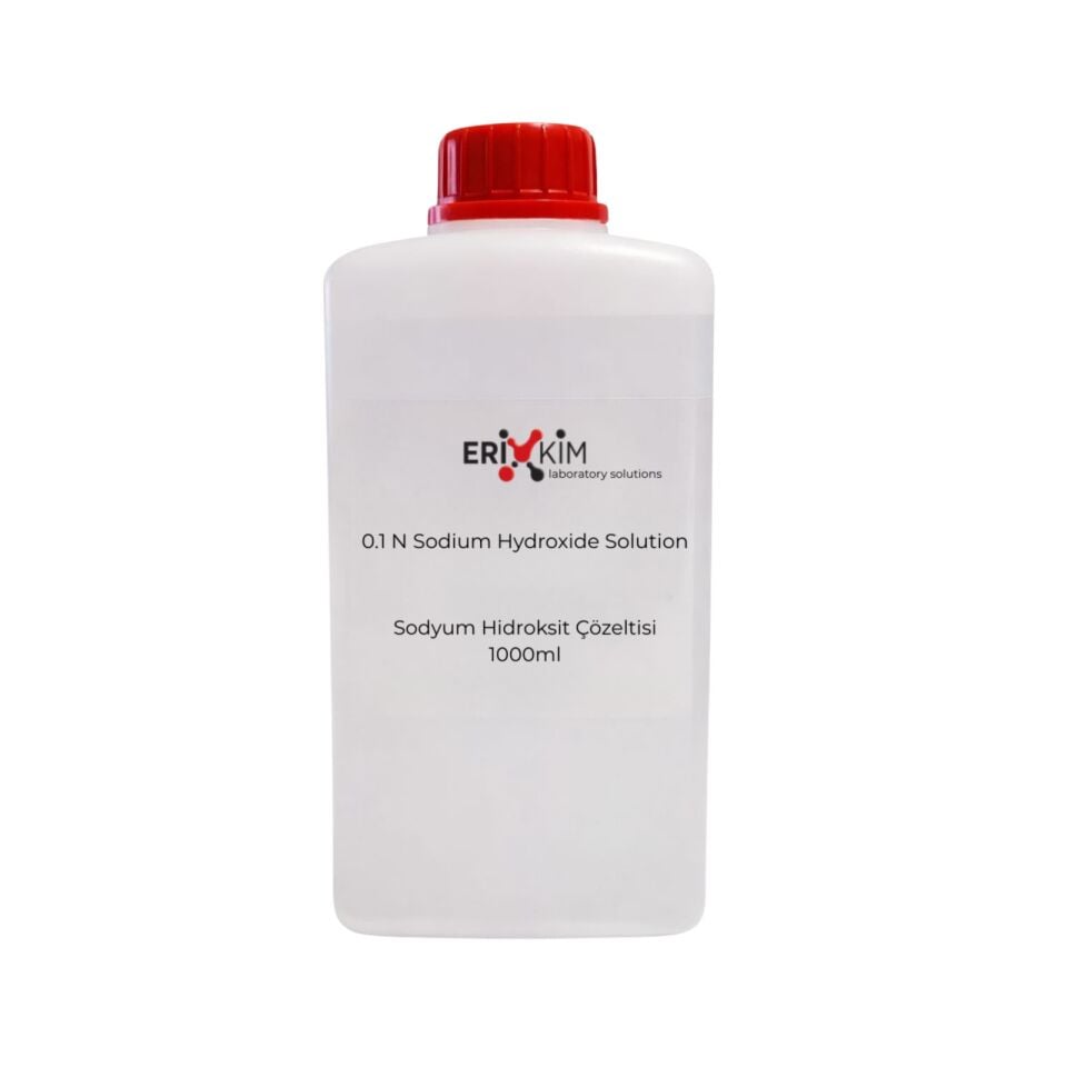 Sodyum Hidroksit Çözeltisi 0.1N (NaOH) 1 Lt – Sodium Hydroxide Solution 0.1N