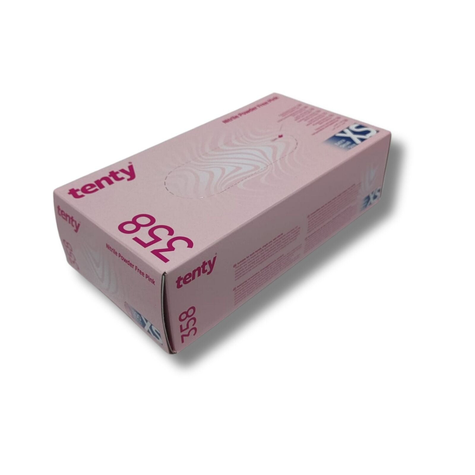 Pembe Nitril Muayene Ediveni XS beden