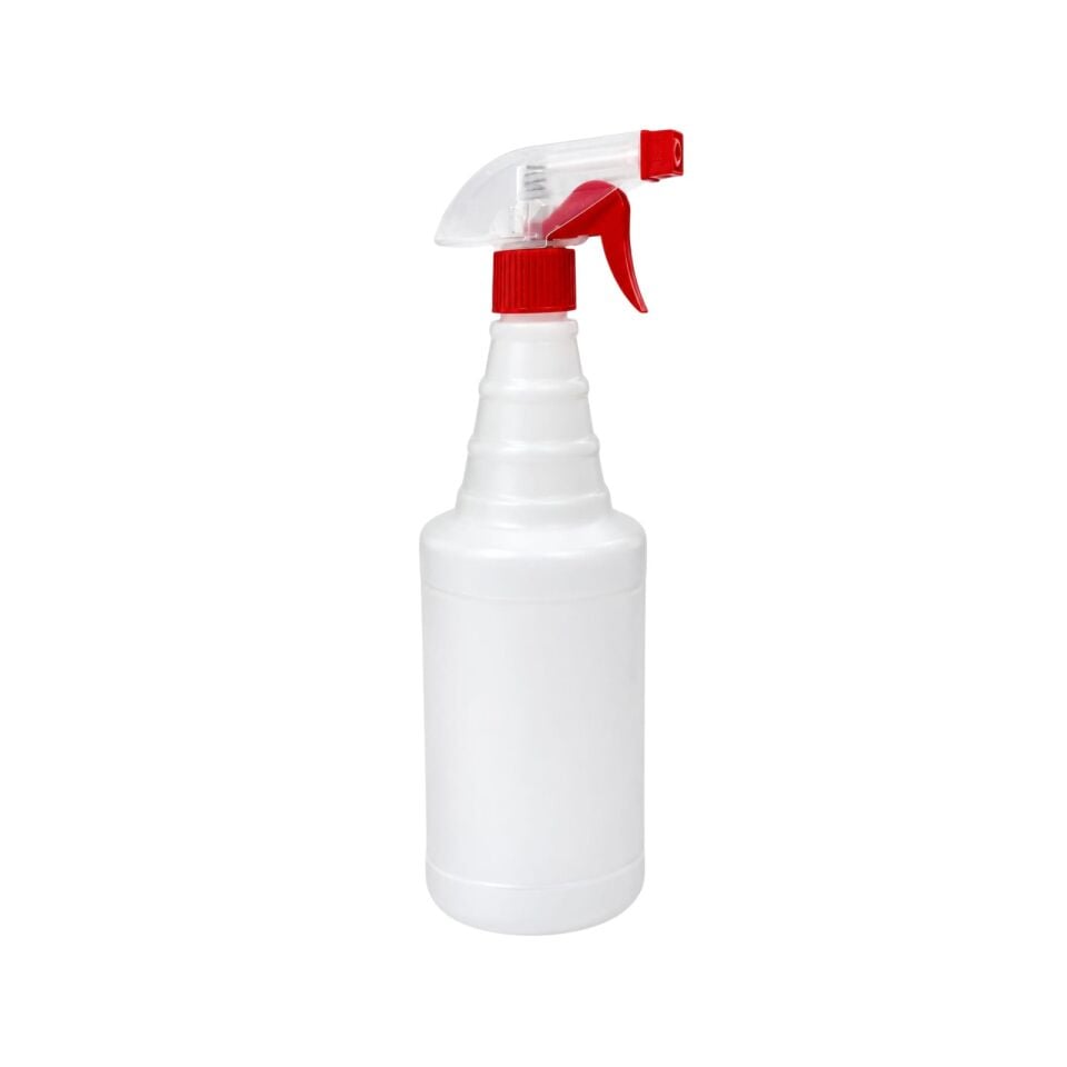 Sprey Şişe 500 ml Beyaz - Kimyasala Dayanıklı Fısfıs Şişe