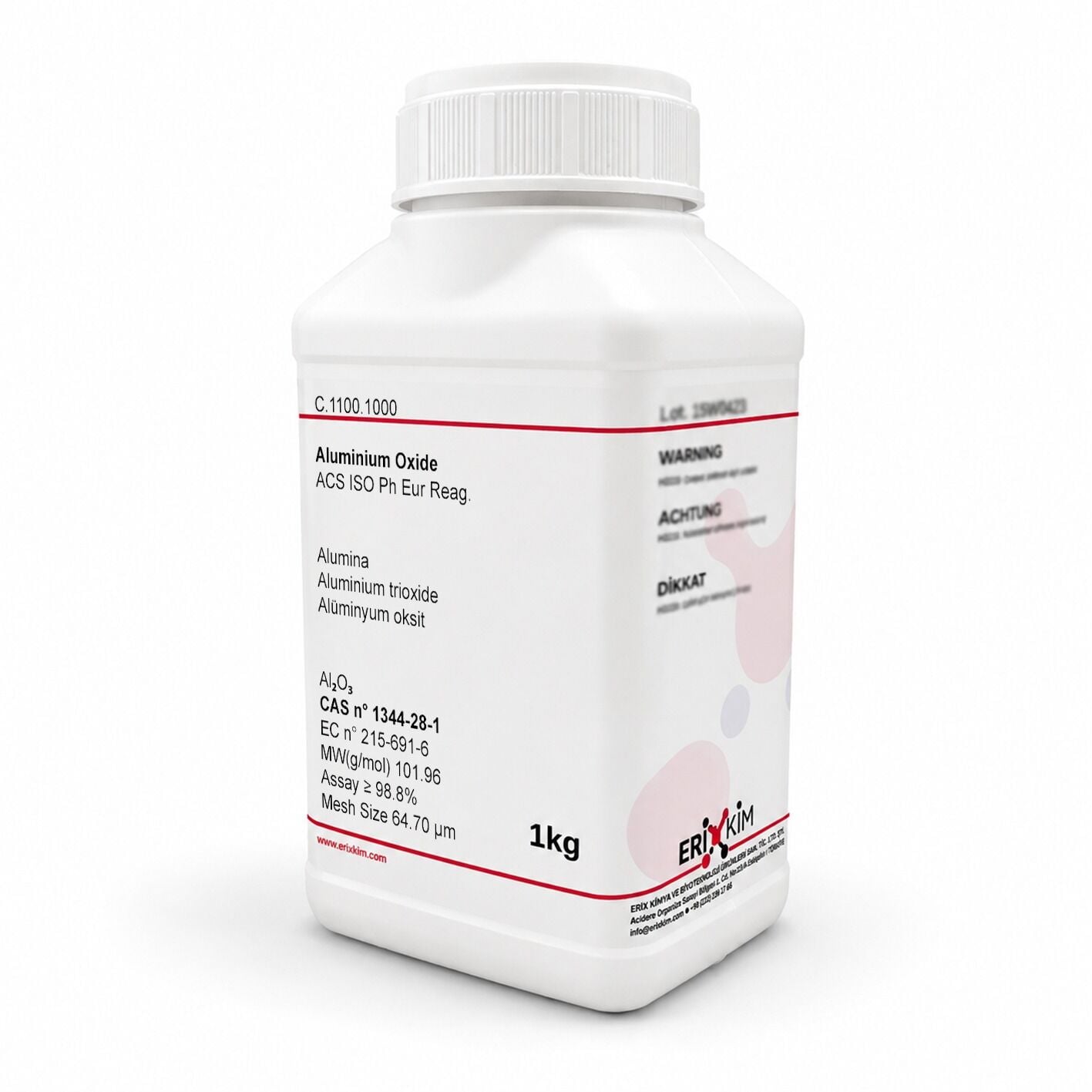 Alüminyum Oksit 1 Kg - Aluminium Oxide